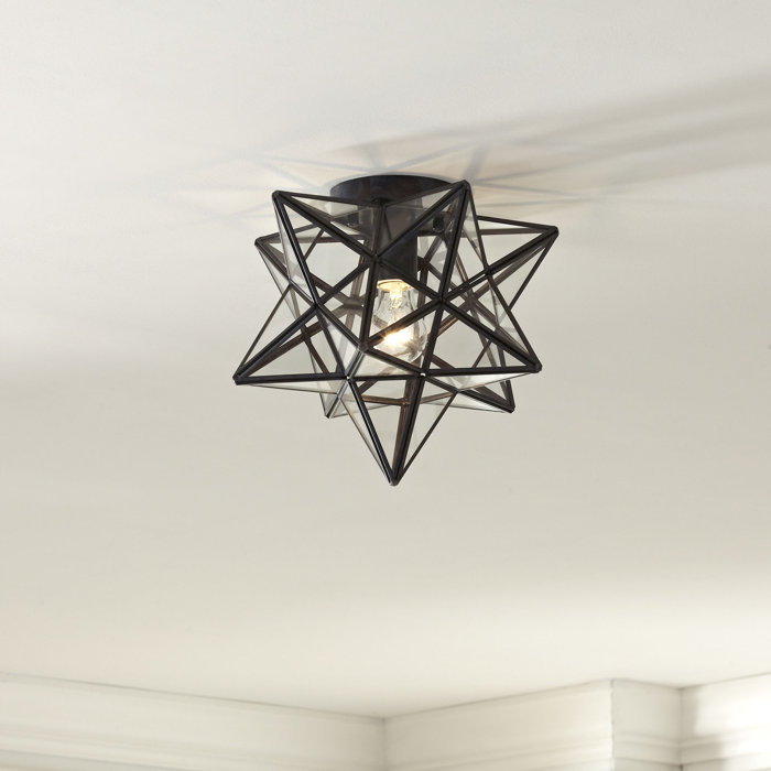 Laurel Foundry Modern Farmhouse Nikki 1Light Flush Mount & Reviews Wayfair